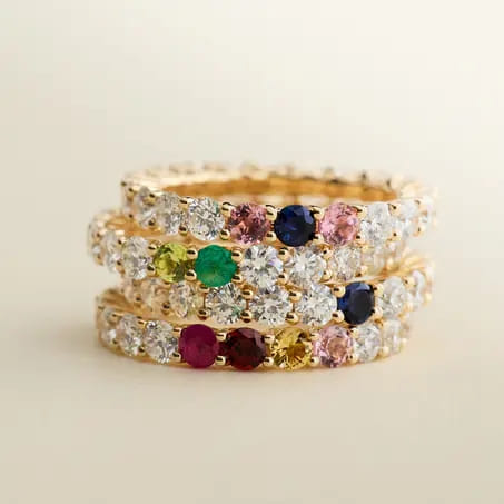 gemstone rings